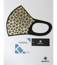 Epochy Stylish face mask, Reusable, Washable Triple layer Geometric trendy modern style Face Mask Ships from U.S.A