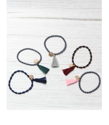 Tassels and pendant women hair ties Hair accessories pony holder scrunchies