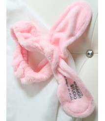 Cute Plush Rabbit Ear Hairband Accessories Plush Solid Color Makeup Wash Face Hair Band For Women